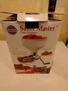 lot 12 image: Sauce Master Food Strainer