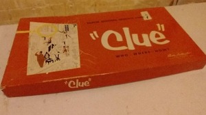 lot 43 image: Vintage Clue Game - 1956
