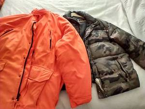 lot 57 image: (2) Hunting Jackets
