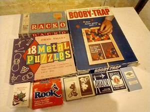 lot 85 image: Game & Puzzle Lot - Mostly Vintage