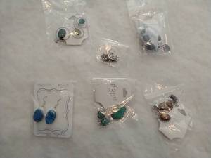 lot 92 image: (6) Lots of Jewelry - Mostly Sterling