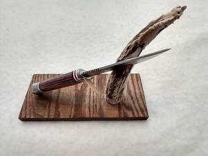 lot 94 image: Antler Display & One Knife