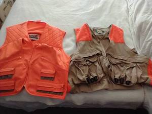 lot 103 image: (2) Hunting Vests
