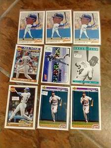 lot 116 image: (9) Ken Griffey Jr. Cards