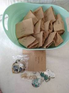 lot 132 image: Tote of Jewelry Grab Bags