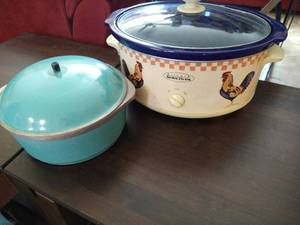 lot 135 image: Dutch Oven & Crock Pot
