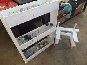 lot 145 image: Rolling Skinny Kitchen Cart