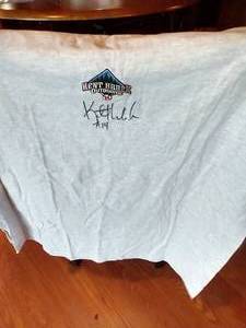 lot 182 image: Autographed Kent Hrbek T-shirt