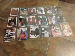 lot 188 image: 18 Michael Jordan Cards