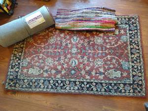 lot 217 image: Three Rugs