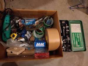 lot 257 image: Tools in Box