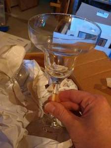 lot 263 image: Box of Margarita Glasses