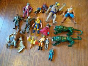 lot 273 image: Vintage Action Figures