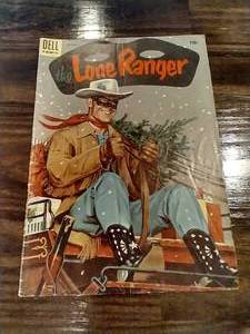 lot 369 image: 1955 Dell 10c Lone Ranger Comic
