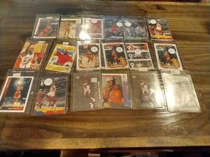 lot 371 image: (18) Michael Jordan Cards