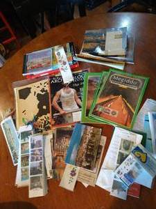 lot 290 image: Israel Travel Brochures, Magazines, Etc