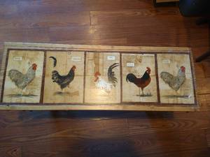 lot 291 image: Rooster Bench