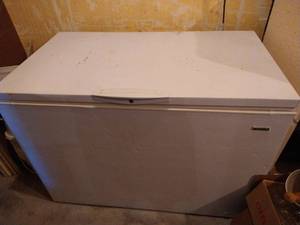 lot 313 image: Large Chest Freezer