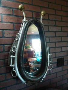 lot 337 image: Horse Collar Mirror