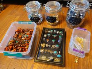 lot 341 image: Rings & Necklaces