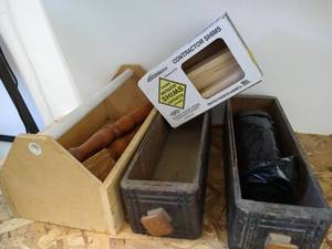 lot 503 image: (3) Bins Miscellaneous