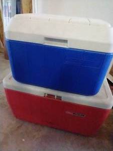 lot 505 image: (2) Coleman Coolers