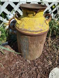 lot 545 image: Antique Milk Can