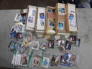 Large Lot Of Sports Cards 1983-1990-Topps, Upper Deck, Fleer