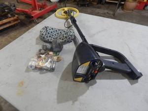 Metal Detector With Agates, Rocks & Beach Trinkets