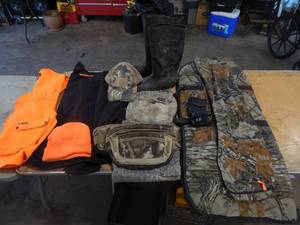 Hunting Clothes & Bow Case