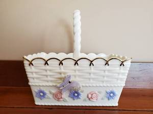 Ceramic Or Similar Material Basket By Lenox