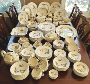 Copeland Spode Wicker Lane China Set