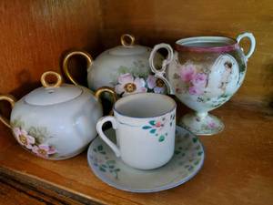 Collection Of Tea Serving Items