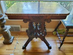 Stone Top Or Similar Material Table