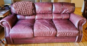 Leather Or Similar Material Couch