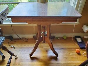 Stone Top Or Similar Material Table
