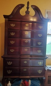 Chippendale Style Dresser By Vaughan Bassett