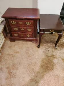 End Table And Nightstand