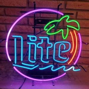 Vintage Miller Lite Neon Sign
