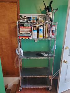 Rolling Shelf Cart