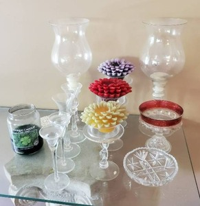 Collection Of Crystal And Glassware