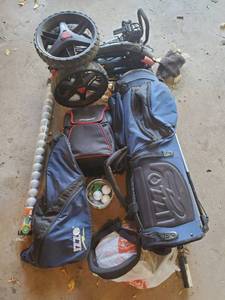 Collection Of Golf Items