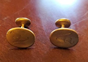 14K Gold Cufflinks