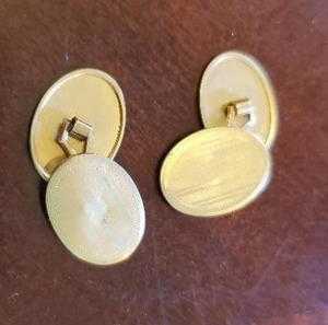 10K Gold Cufflinks