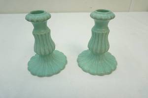 red wing Rum Rill candle holders