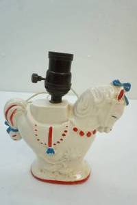 red wing horse lamp