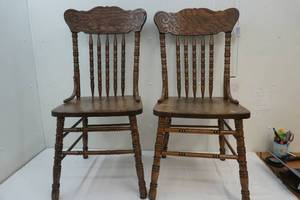 oak chairs