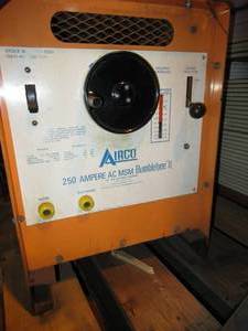 AIRCO 250 AMPERE AC MSM Bumblebee ll ARC WELDER with rolling cart