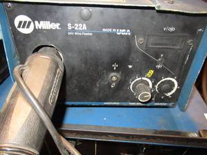 Miller Shopmaster 300ACDC Combo - MIG & TIG WELDER WMiller S-22A Wire Feed Welder