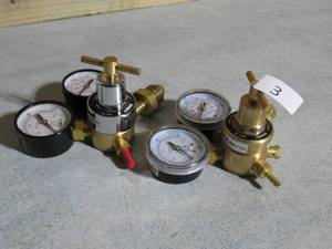 Hobart Compressed Gas Regulators (set of 2)